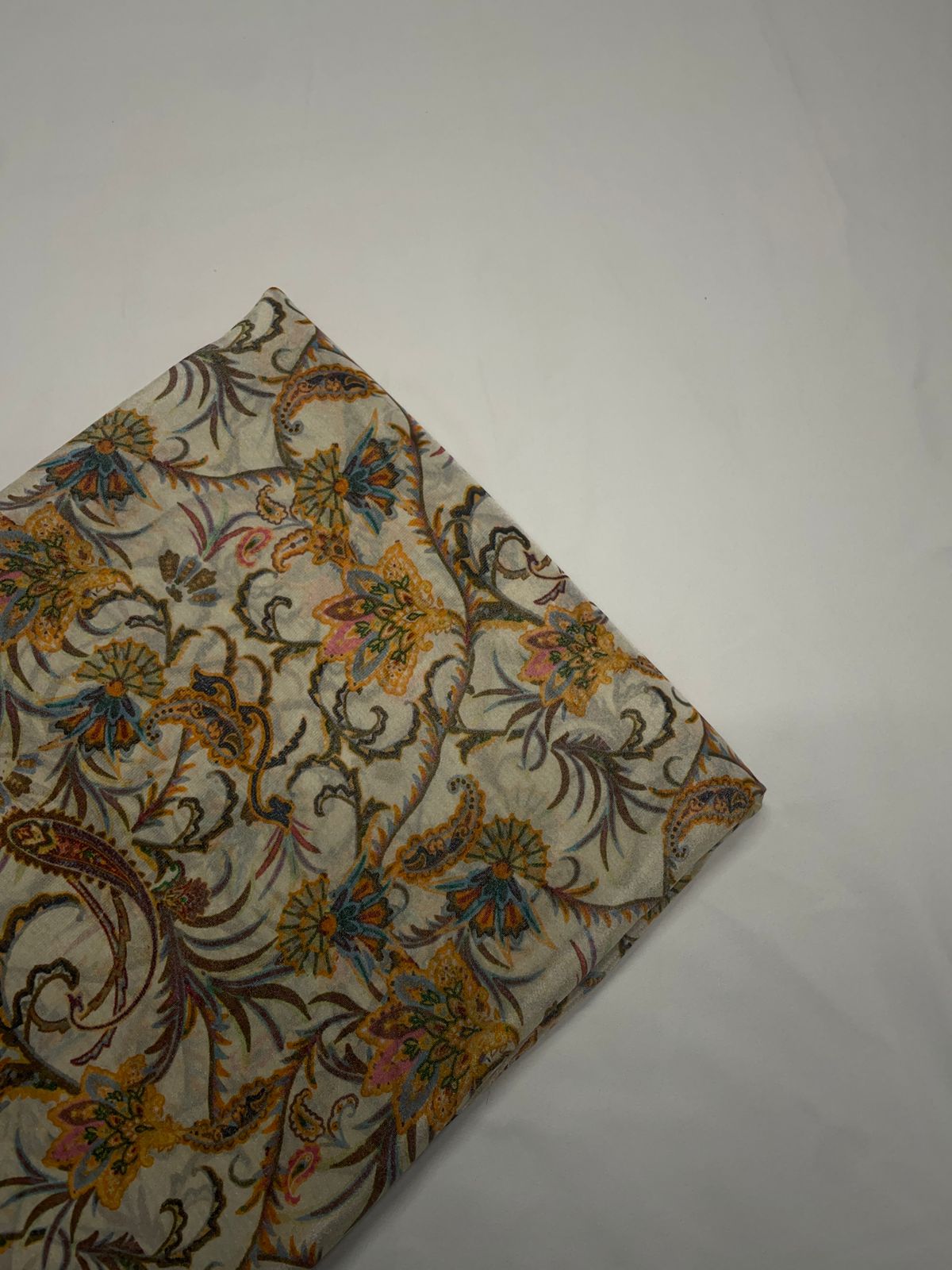 Multicolor Floral Tissue Fabric KTEX