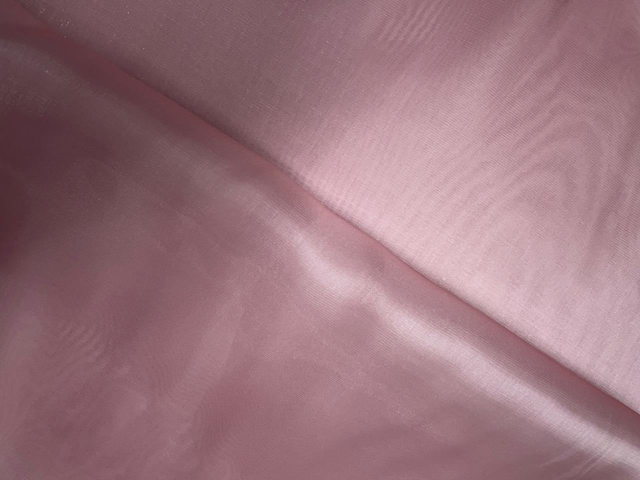 Baby Pink Color Jimmy Choo Organza Fabric Kapdashop