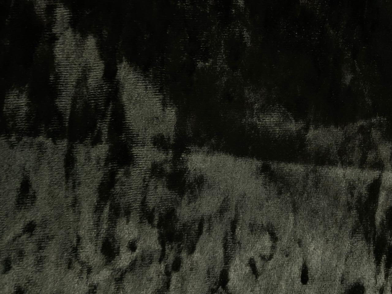 Olive Green Imported Ice Velvet Lycra Fabric KTEX