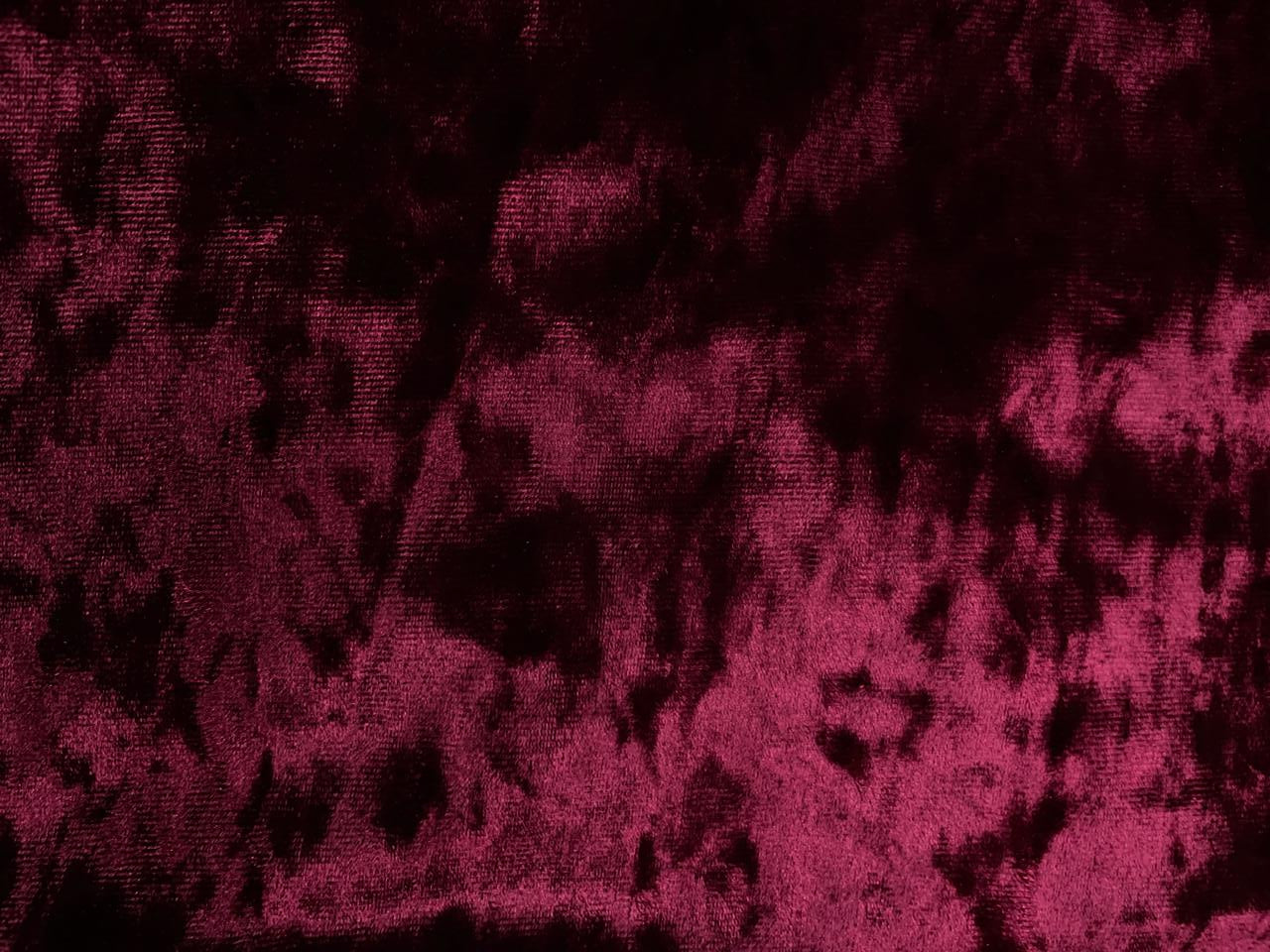Maroon Plain Ice Velvet Lycra Fabric Kapdashop