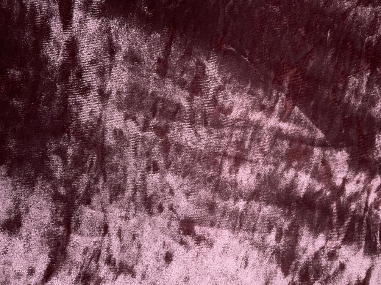 Peach Imported Ice Velvet Lycra Fabric KTEX