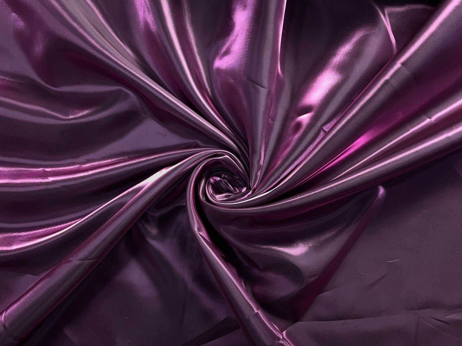 Purple Plain Versace Satin Fabric KTEX