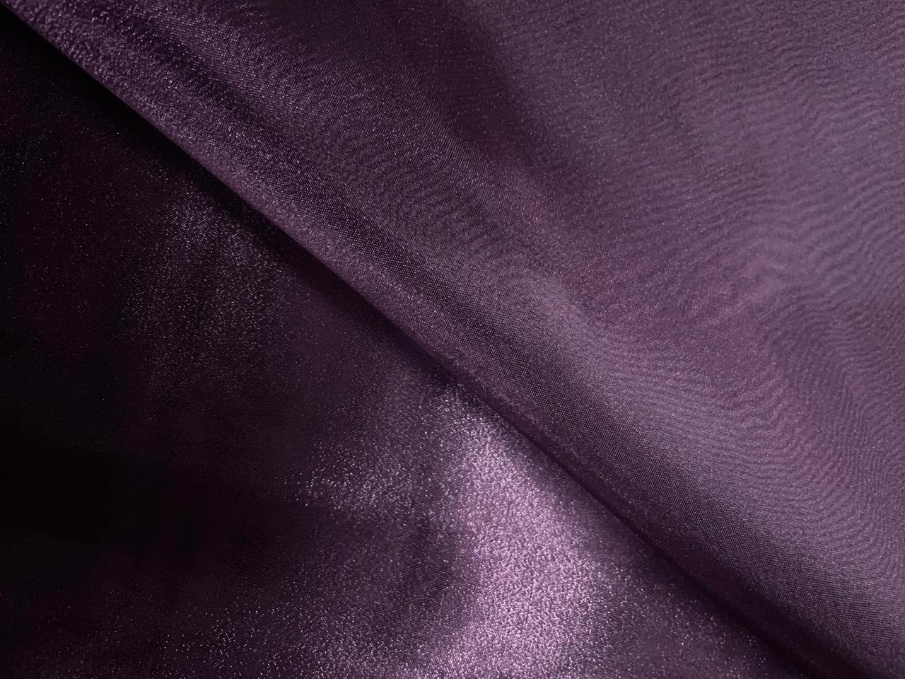 Dark Purple Two Tone Organza KTEX