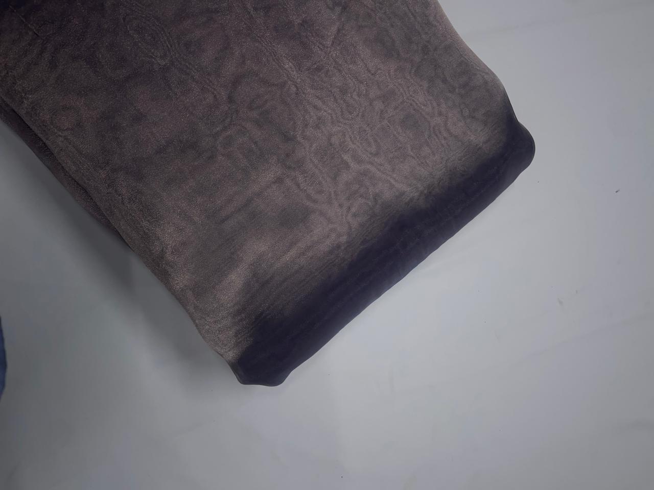 Dark Grey Two Tone Organza KTEX