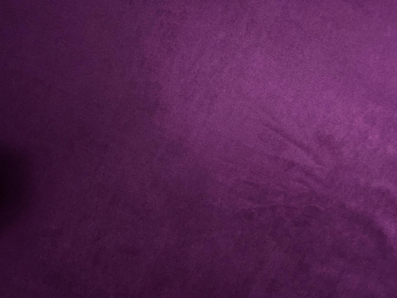 Dark Purple Imported Suede Fabric Fabric KTEX