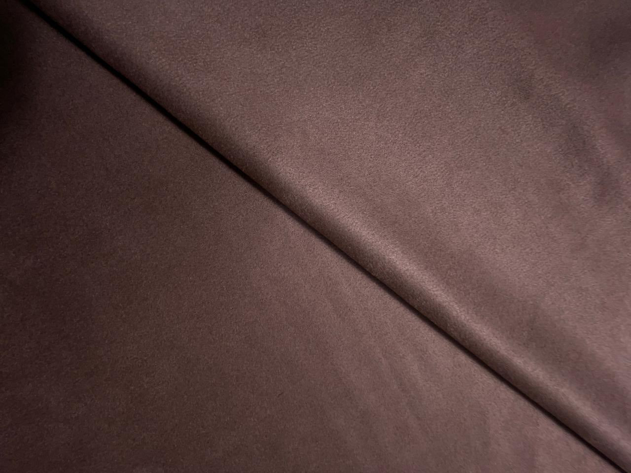 Brown Imported Suede Fabric Fabric KTEX