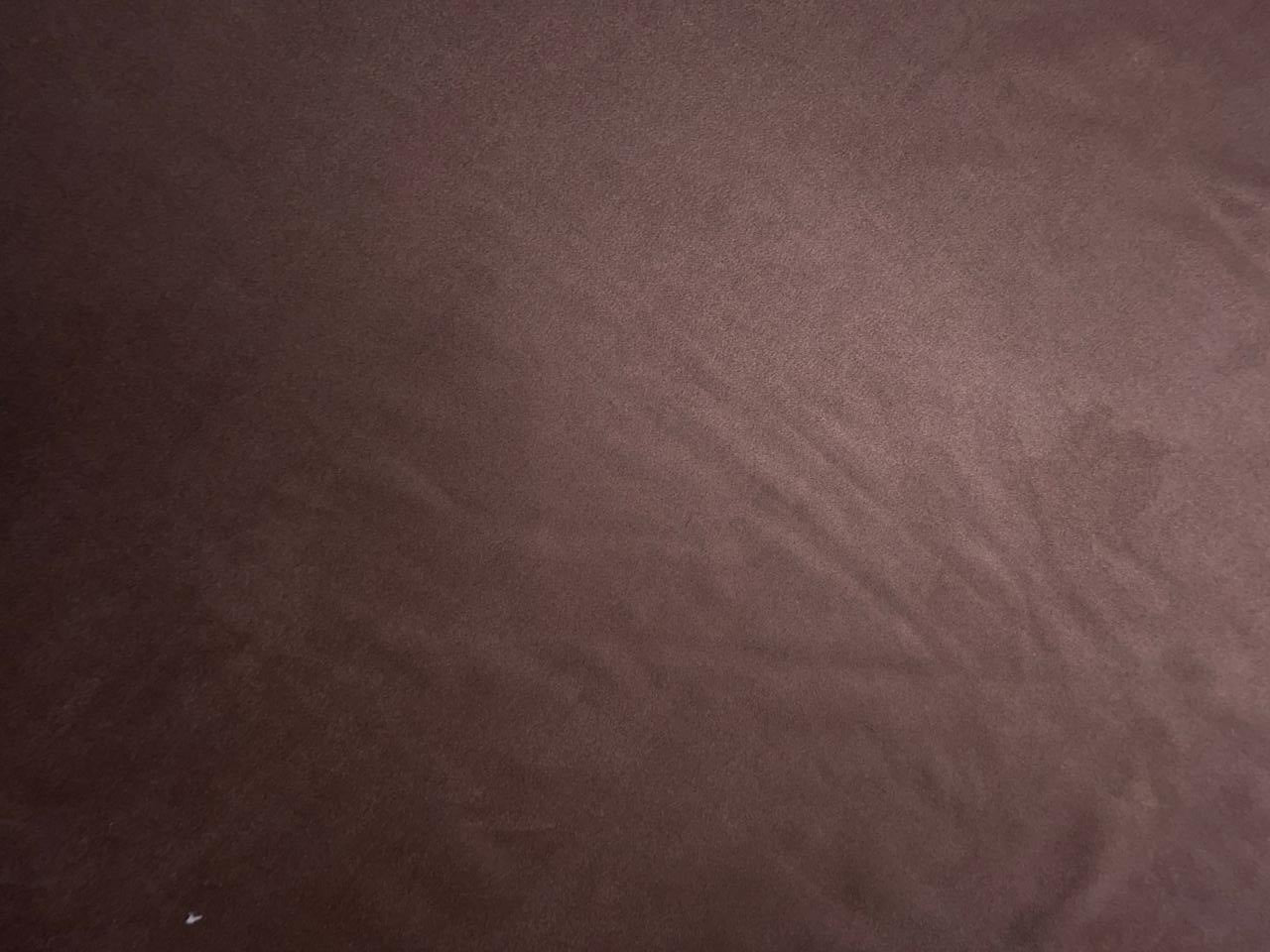 Brown Imported Suede Fabric Fabric KTEX