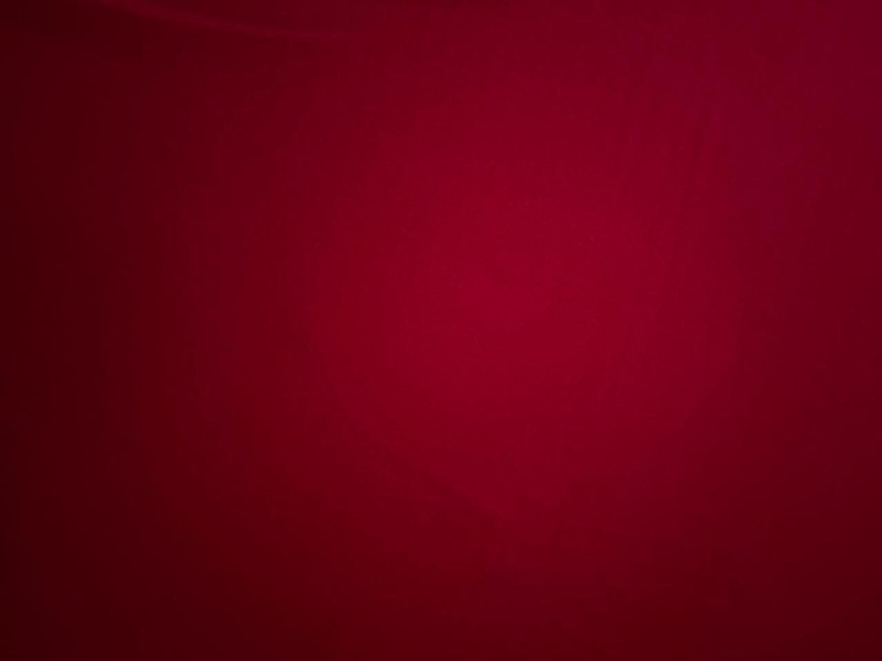 Red Plain Barbie Crepe Fabric KTEX