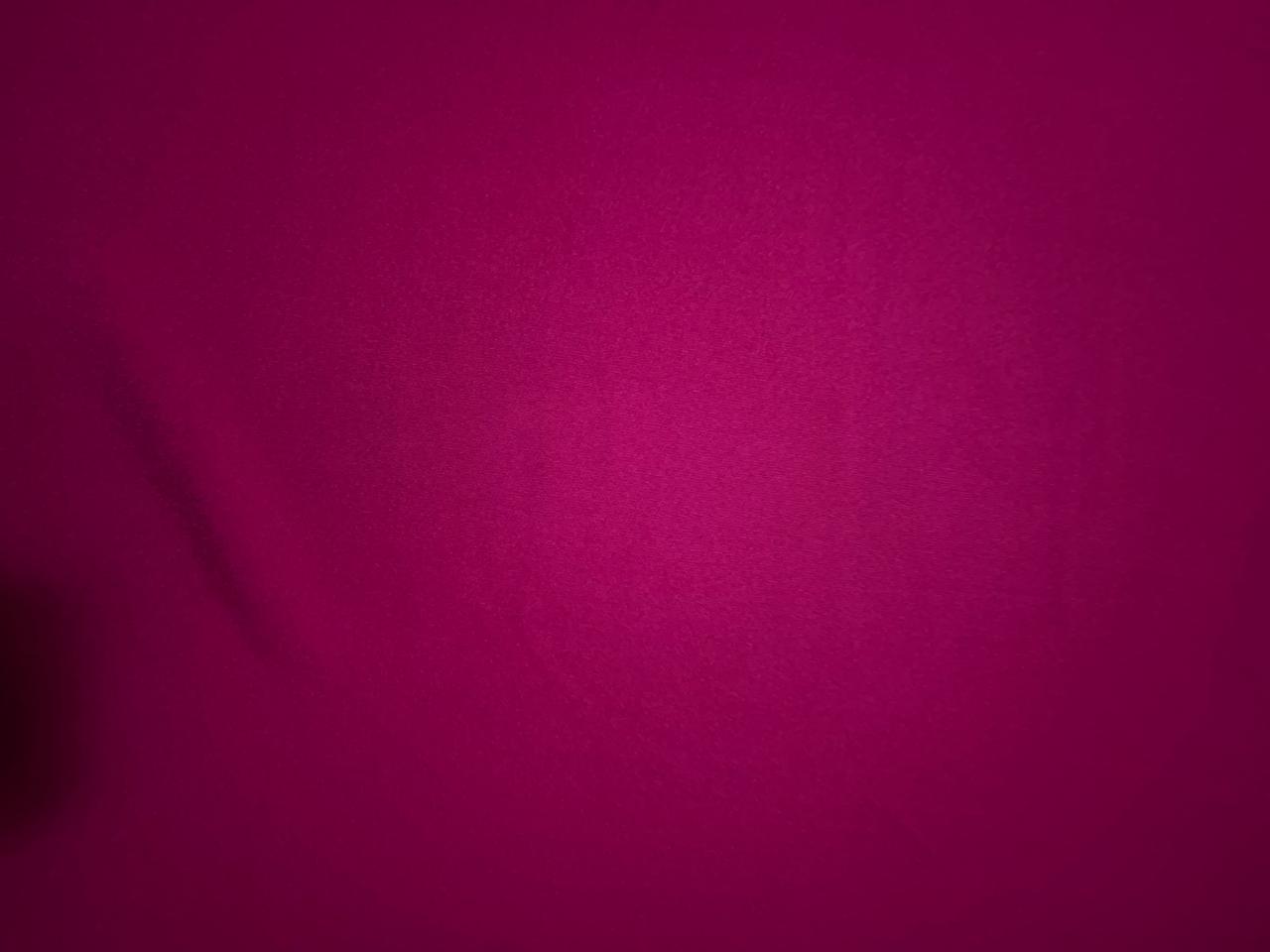 Hot Pink Plain Barbie Crepe Fabric KTEX