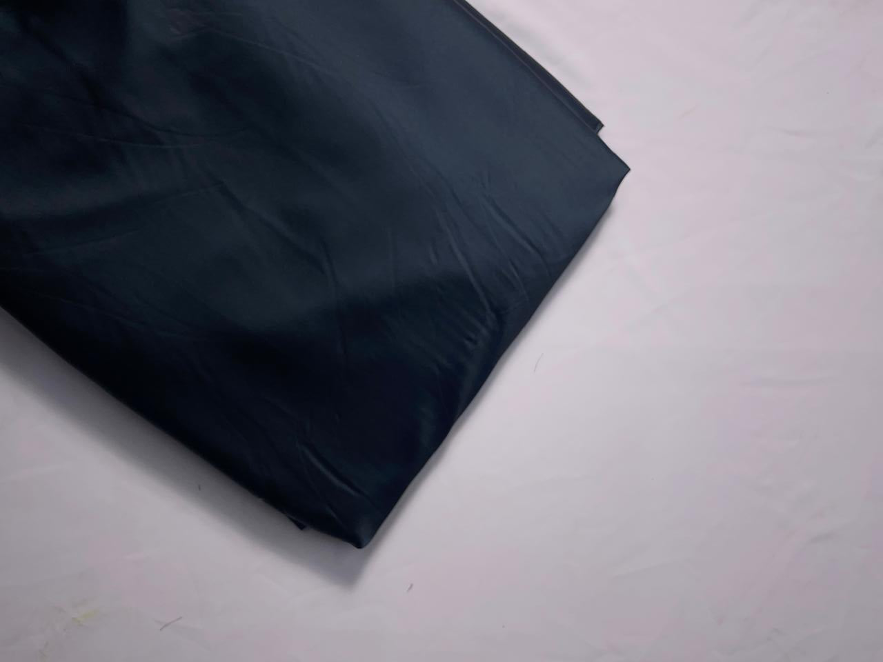 Dark Grey Plain Armani Satin Lycra Fabric KTEX