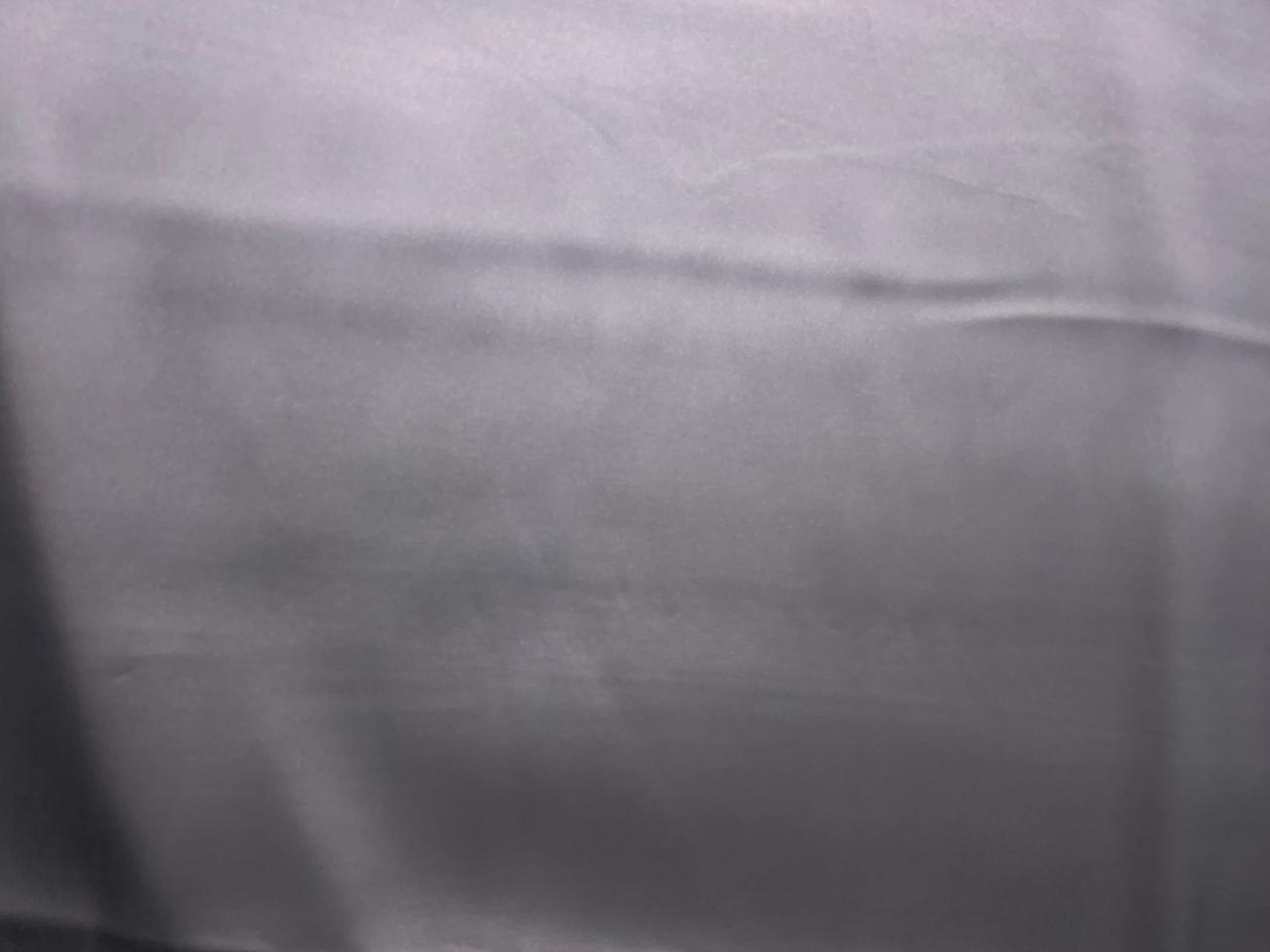 Light Grey Plain Armani Satin Lycra Fabric KTEX