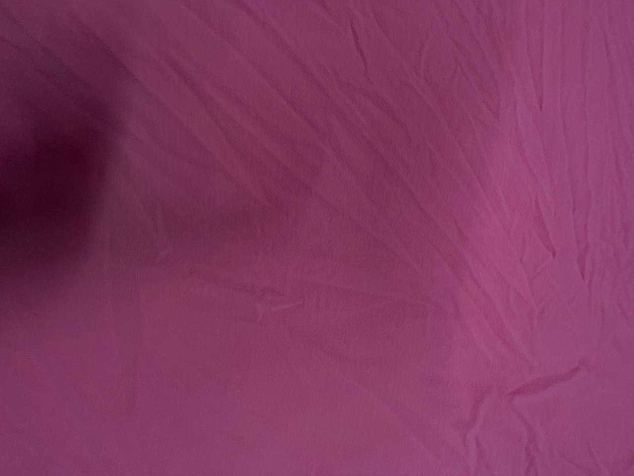 Baby Pink Plain Babble Georgette Fabric KTEX