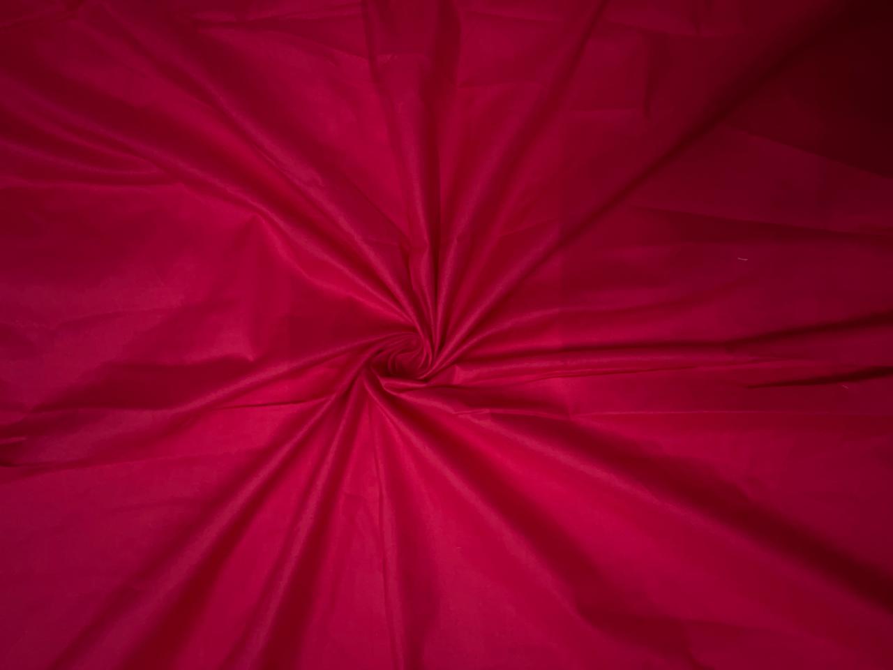 Hot Pink Plain Glace Cotton Fabric N100D KTEX