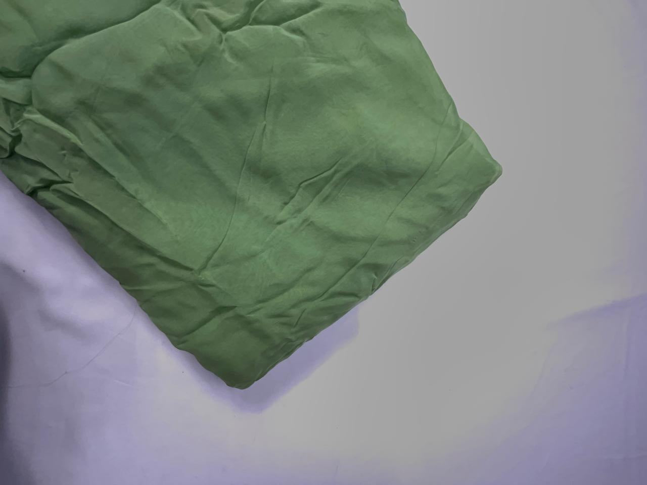 Sea Green Viscose Organza Fabric KTEX