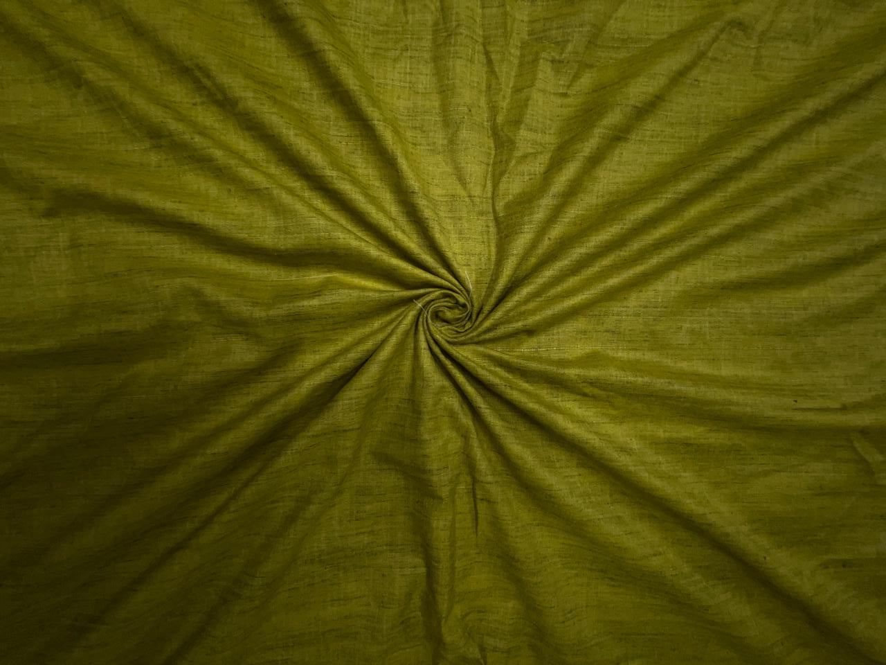 Light Green Plain Cotton Linen Fabric KTEX
