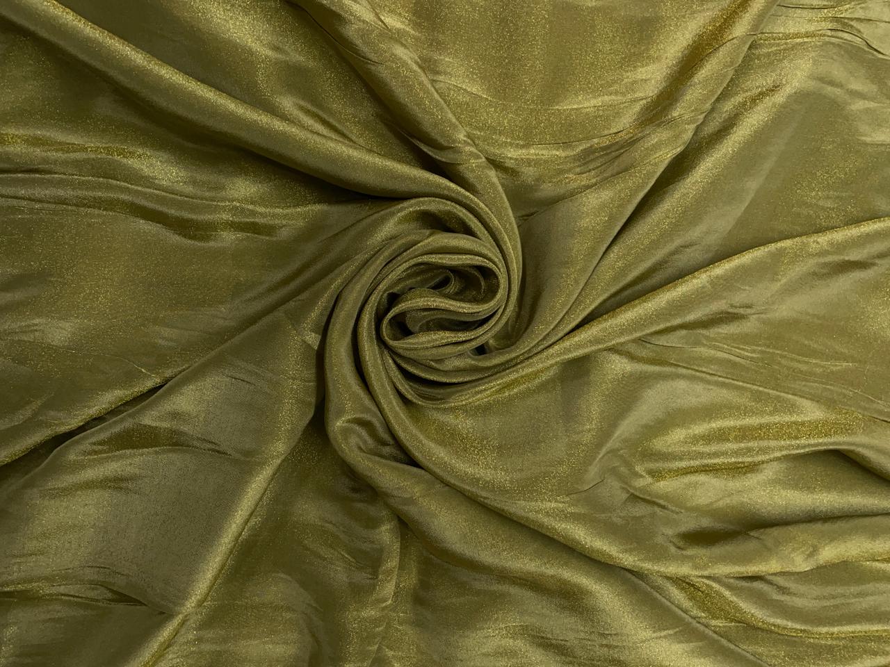 Mehndi Green Tissue Fabric KTEX