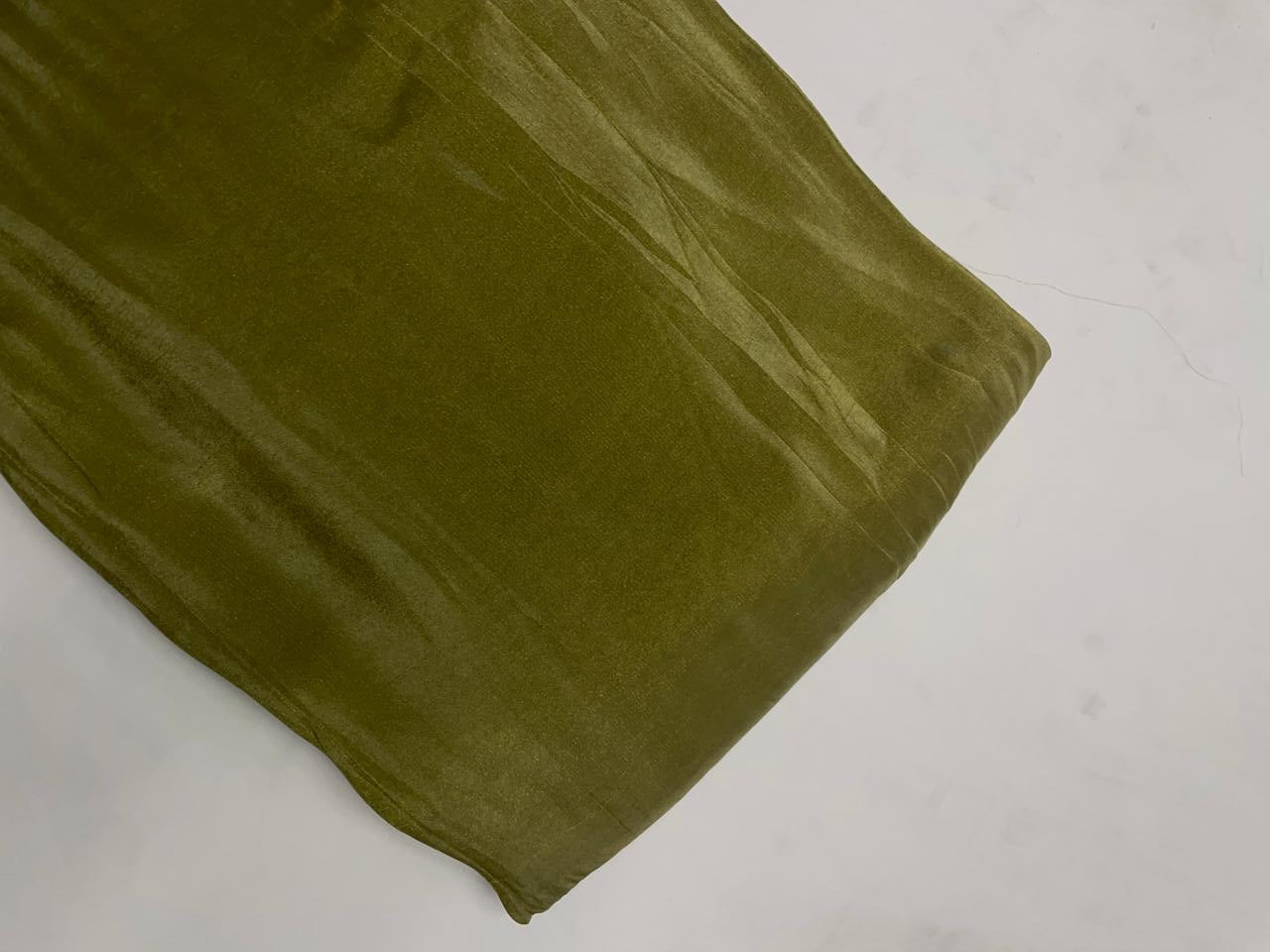 Mehndi Green Tissue Fabric KTEX