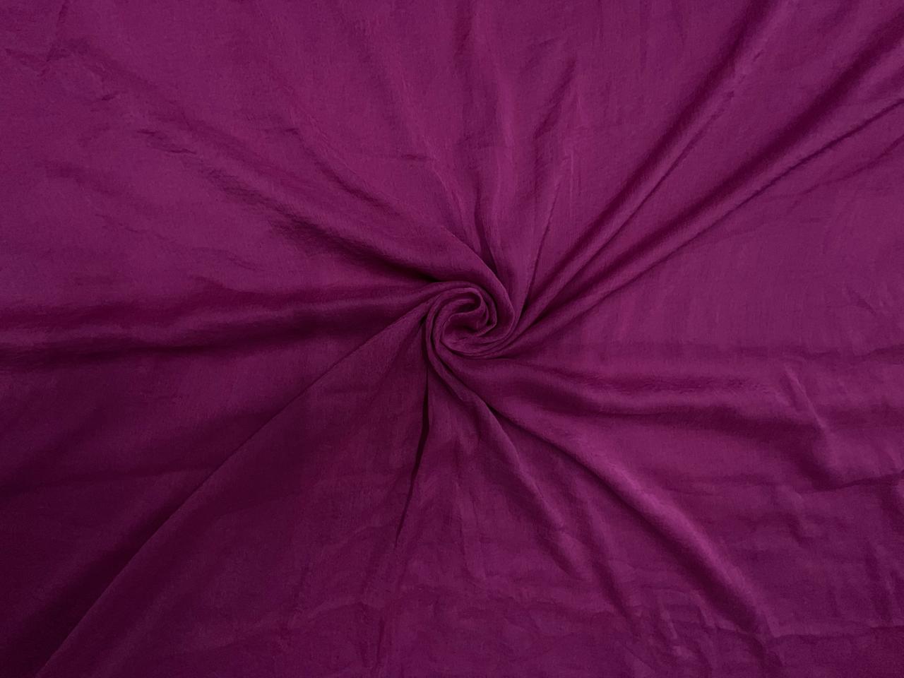 Magenta Flat Chiffon Fabric KTEX