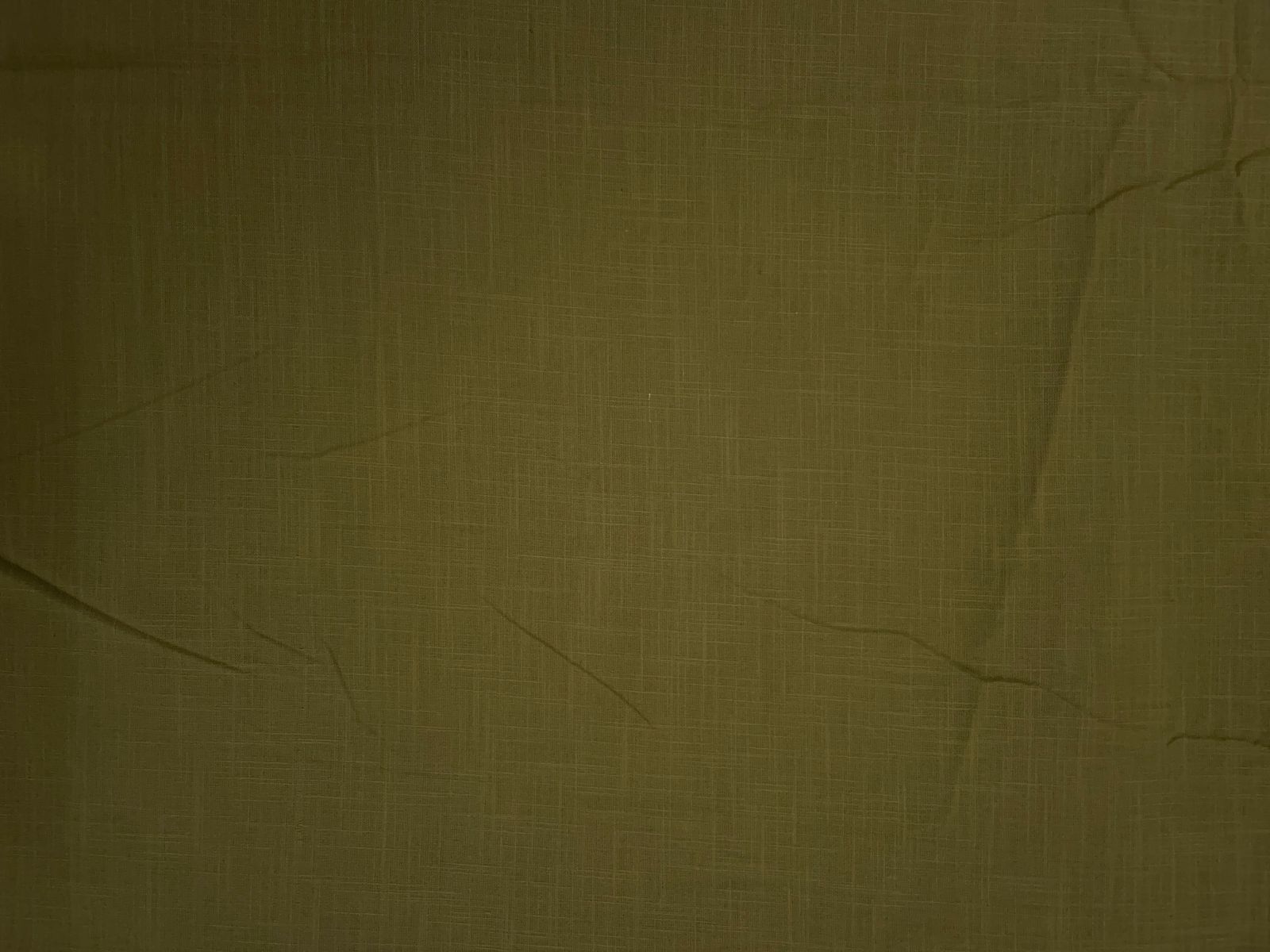 Mustard Plain Dyed Cotton Slub Fabric KTEX