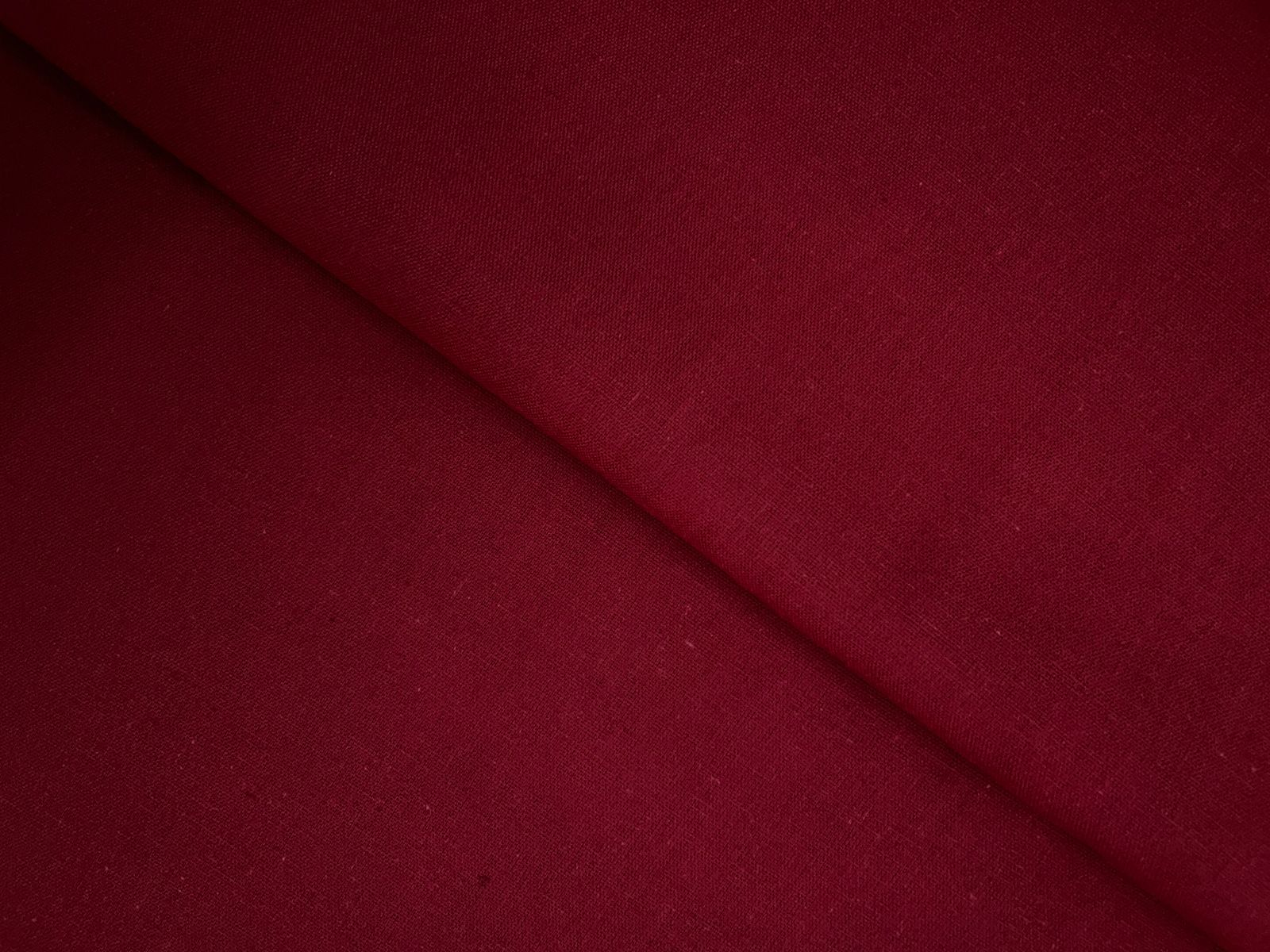 Red Plain Dyed Cotton Flex Fabric KTEX