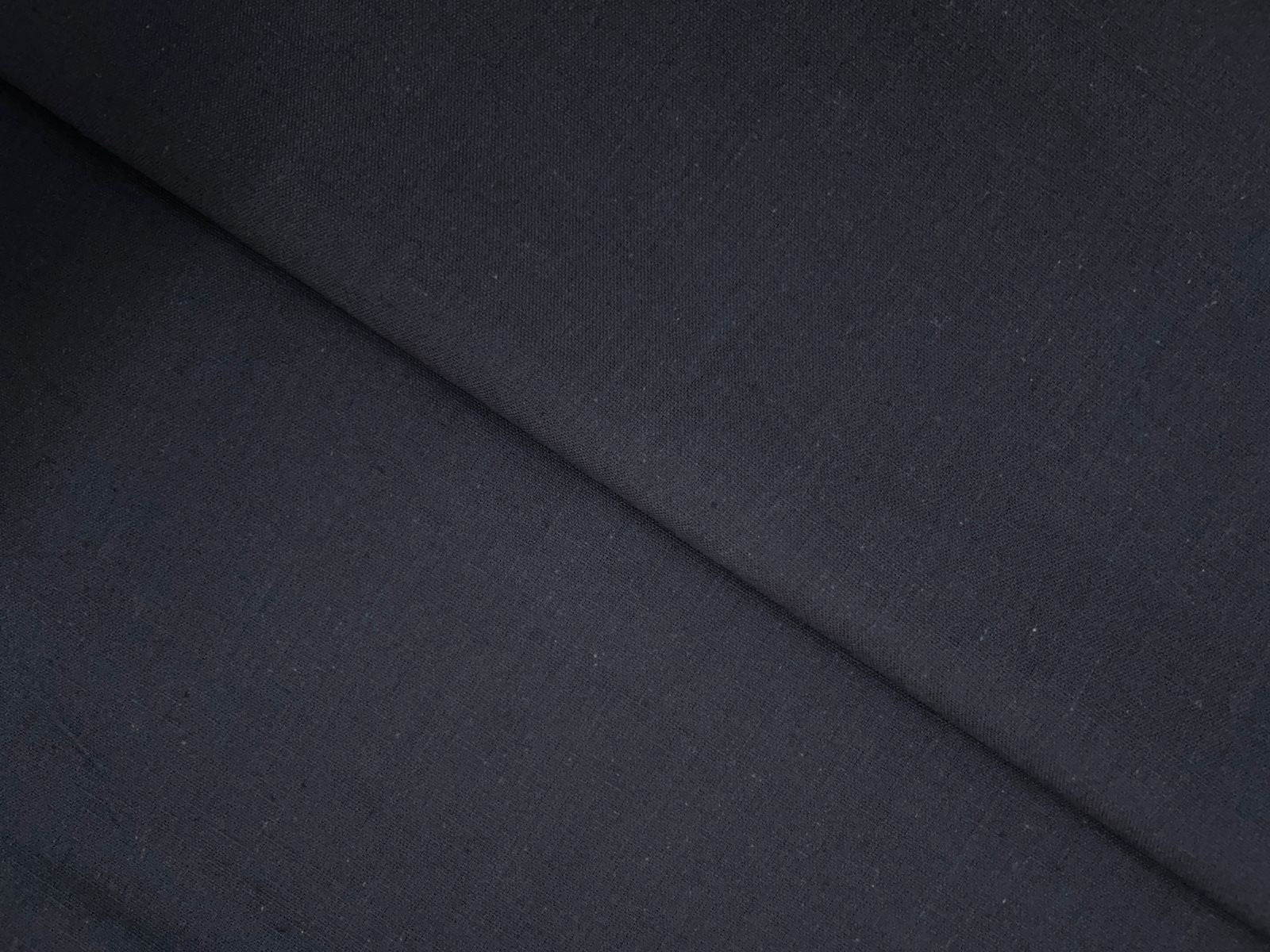 Grey Plain Dyed Cotton Flex Fabric KTEX