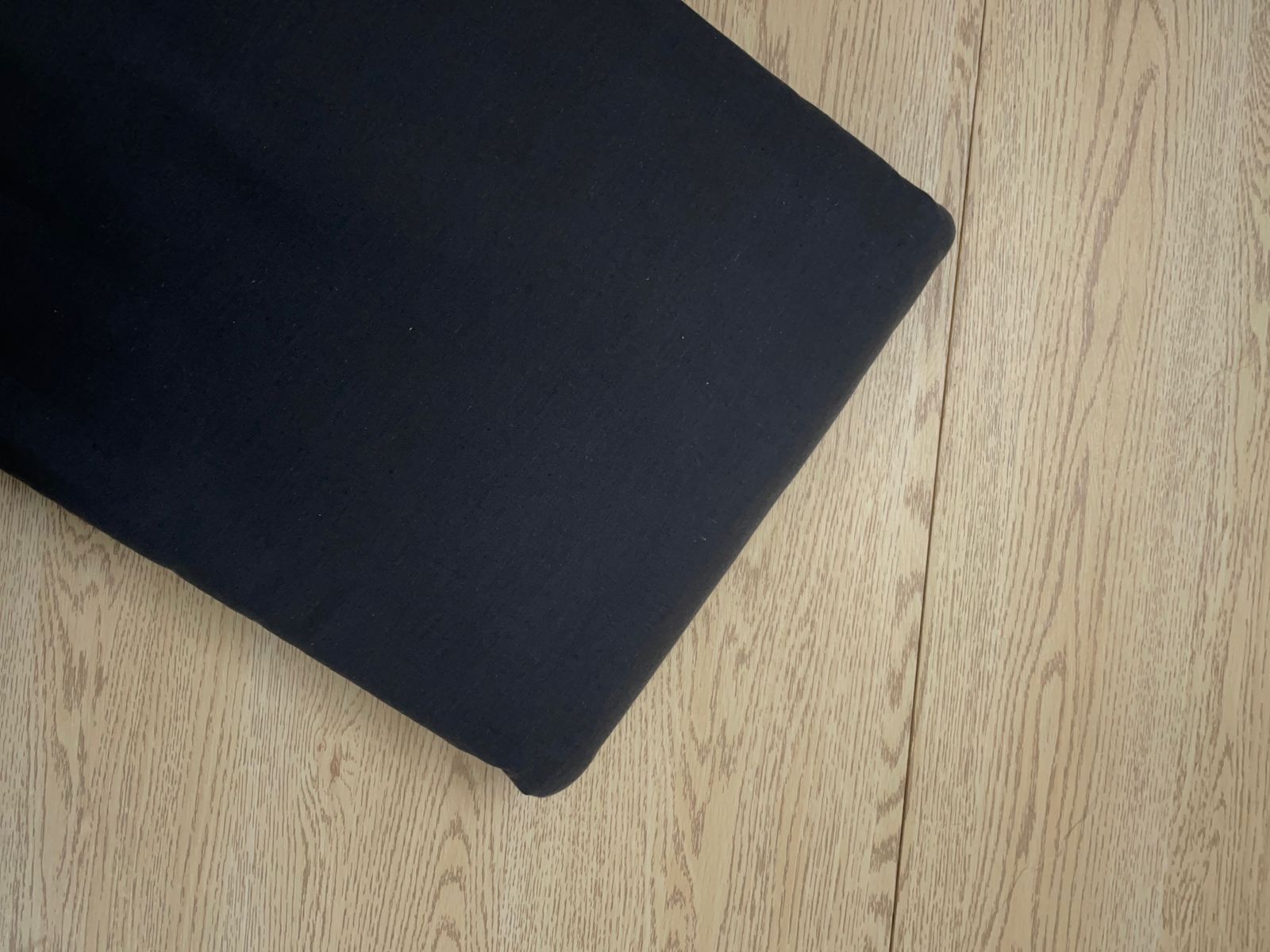 Grey Plain Dyed Cotton Flex Fabric KTEX