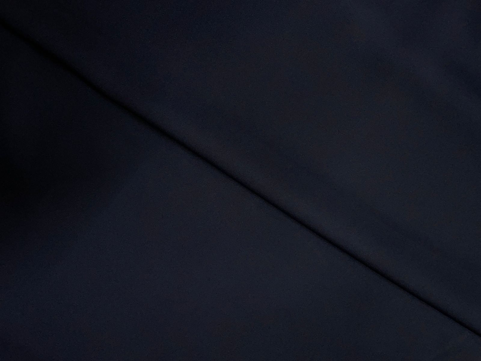 Dark Navy Blue Plain Barbie Crepe Fabric KTEX