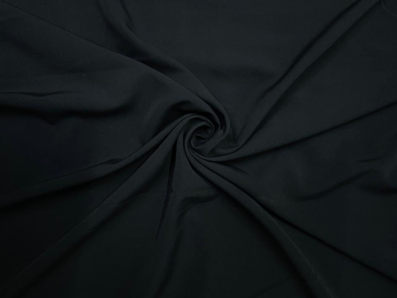 Dark Grey Plain Premium Imported Korean Lachka Fabric KTEX