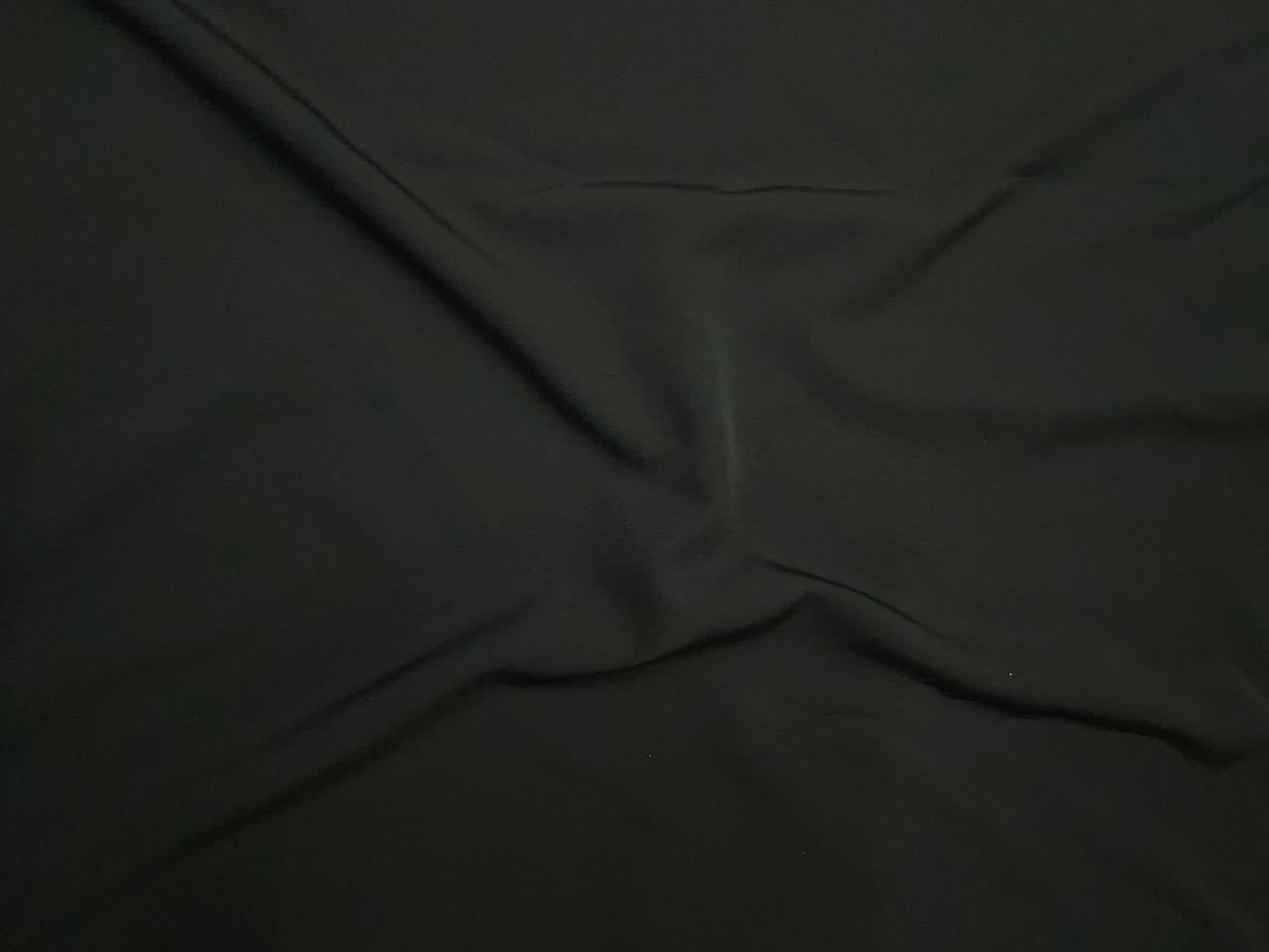 Dark Olive Plain Premium Imported Korean Lachka Fabric KTEX