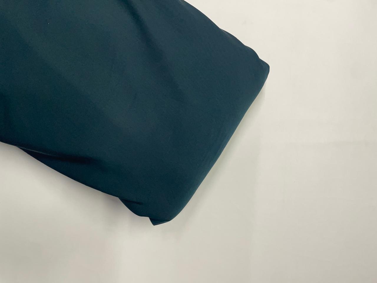 Dark Bottle Green Plain Premium Imported Korean Lachka Fabric KTEX