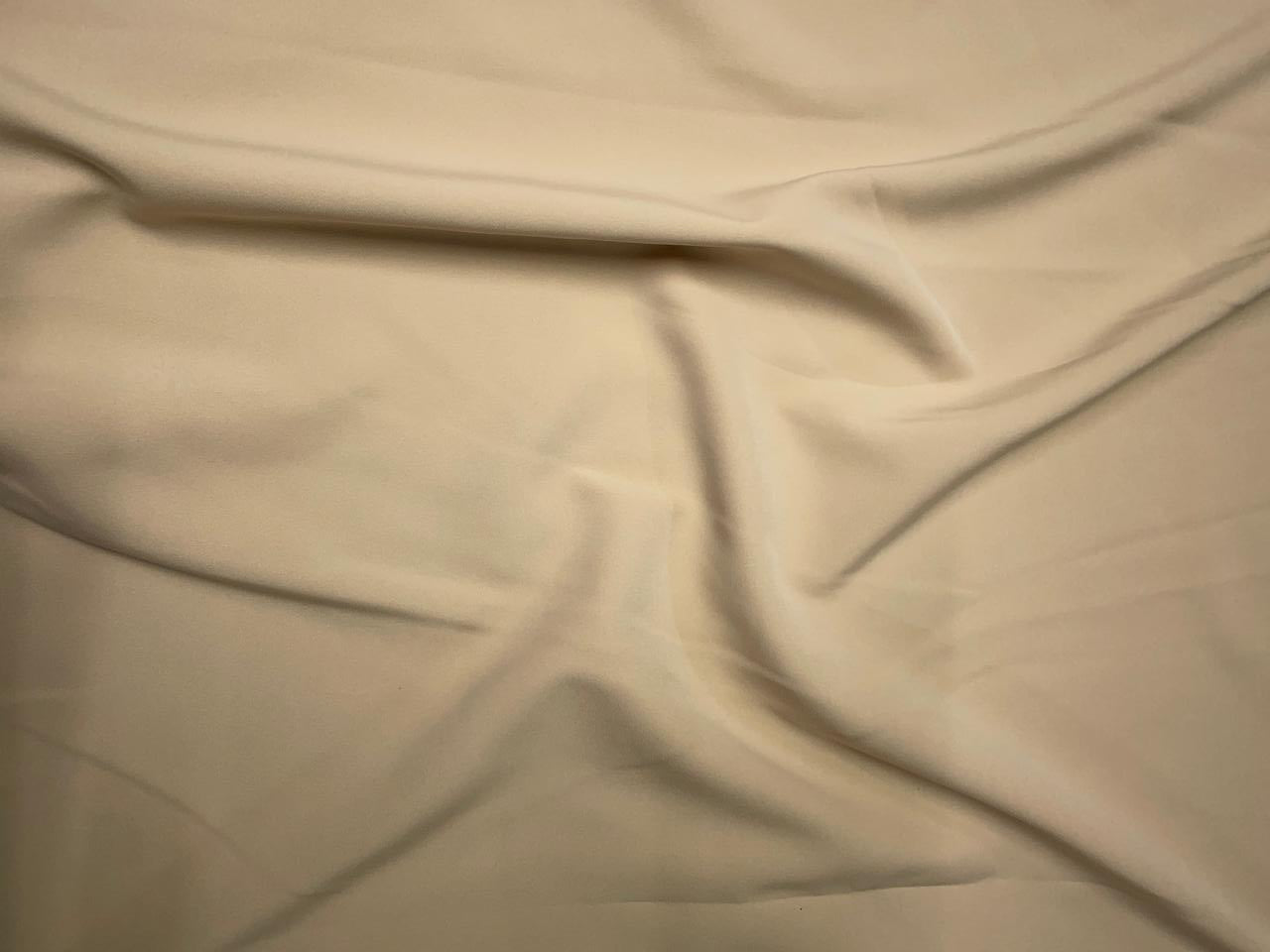Light Fawn Plain Premium Imported Korean Lachka Fabric KTEX