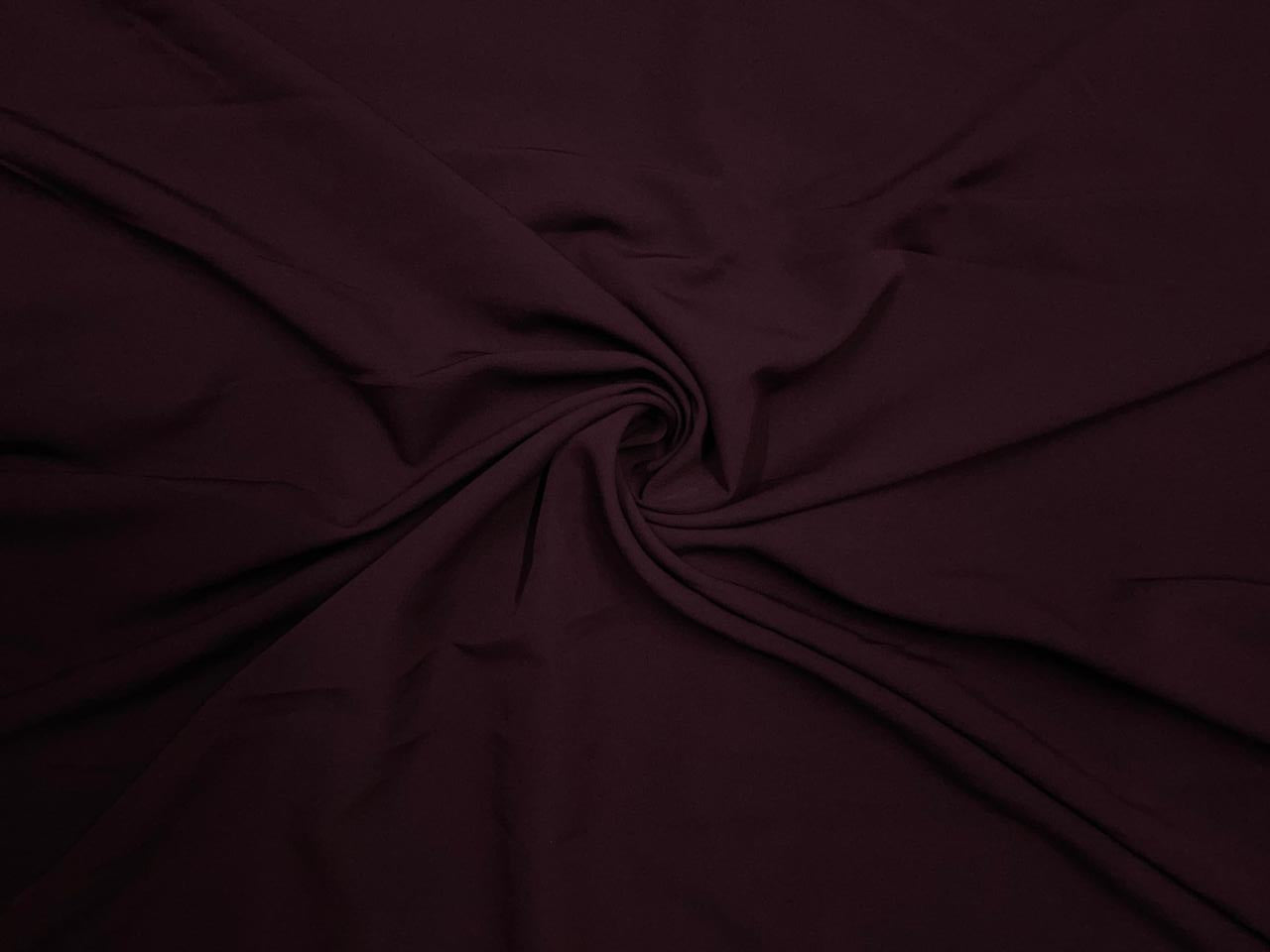 Wine Plain Premium Imported Korean Lachka Fabric KTEX