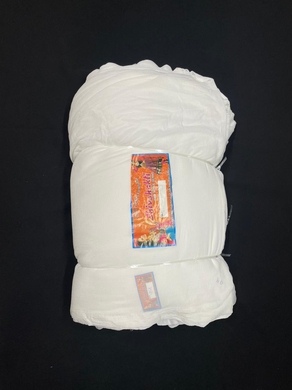 Shivshakti - Dyeable Golden Chiffon Fabric