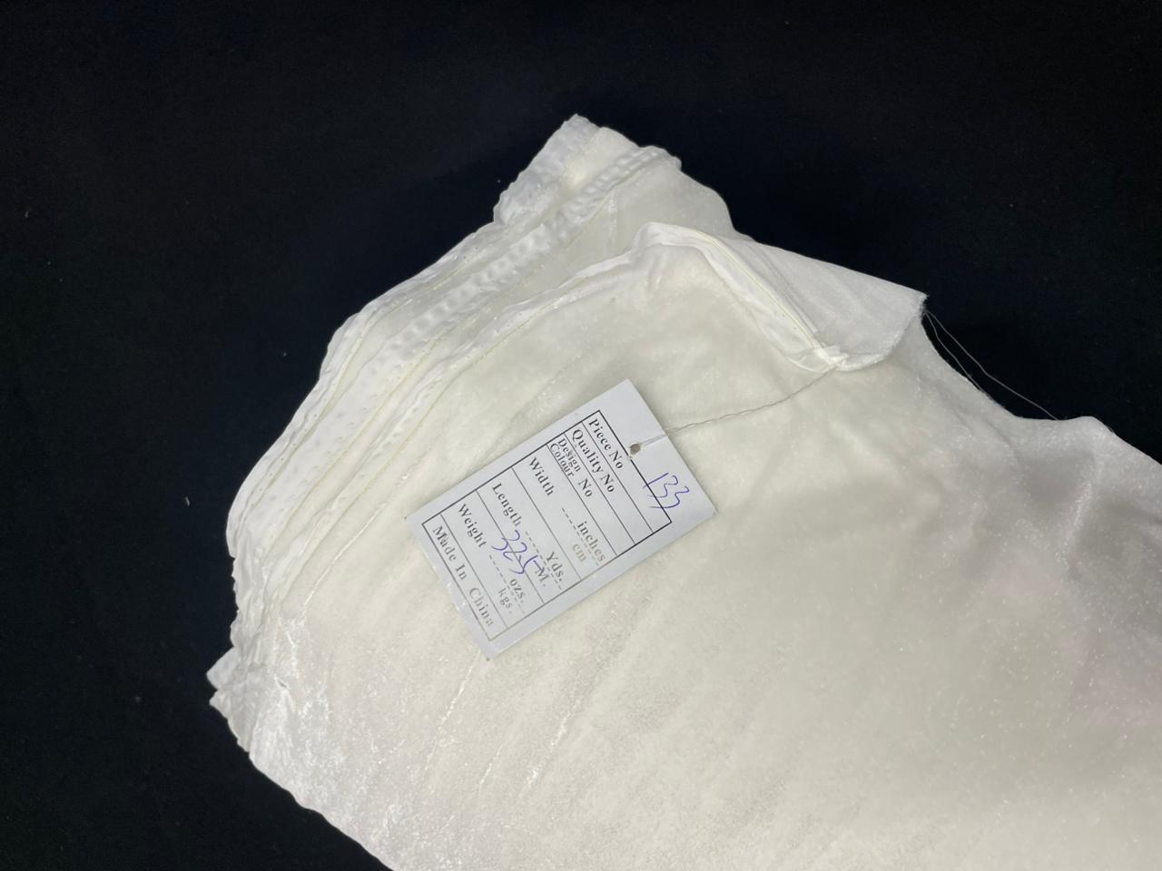 Nylone Velvet White Dyeable Semi