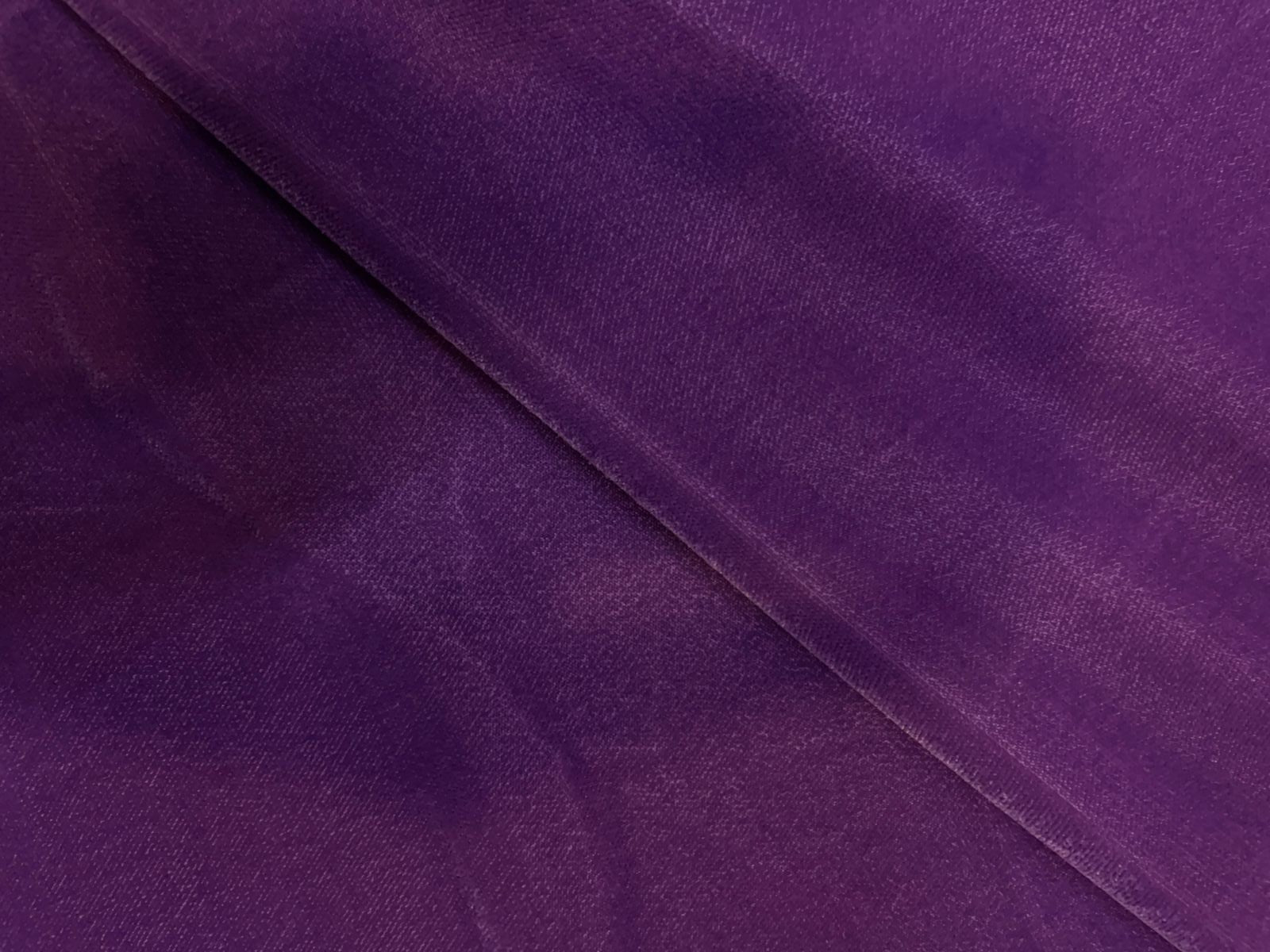 Dark Levender Plain 9000 Velvet Fabric Kapdashop