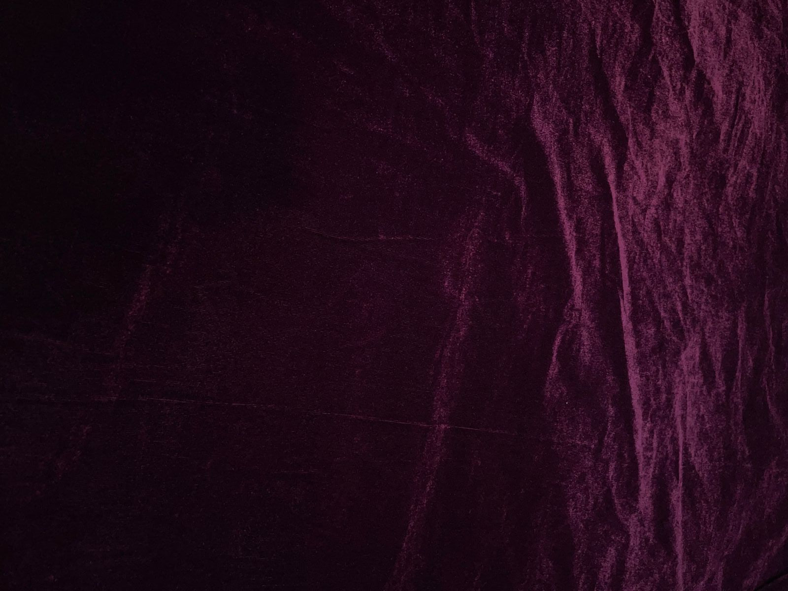 Dark Purple Plain 9000 Velvet Fabric KTEX