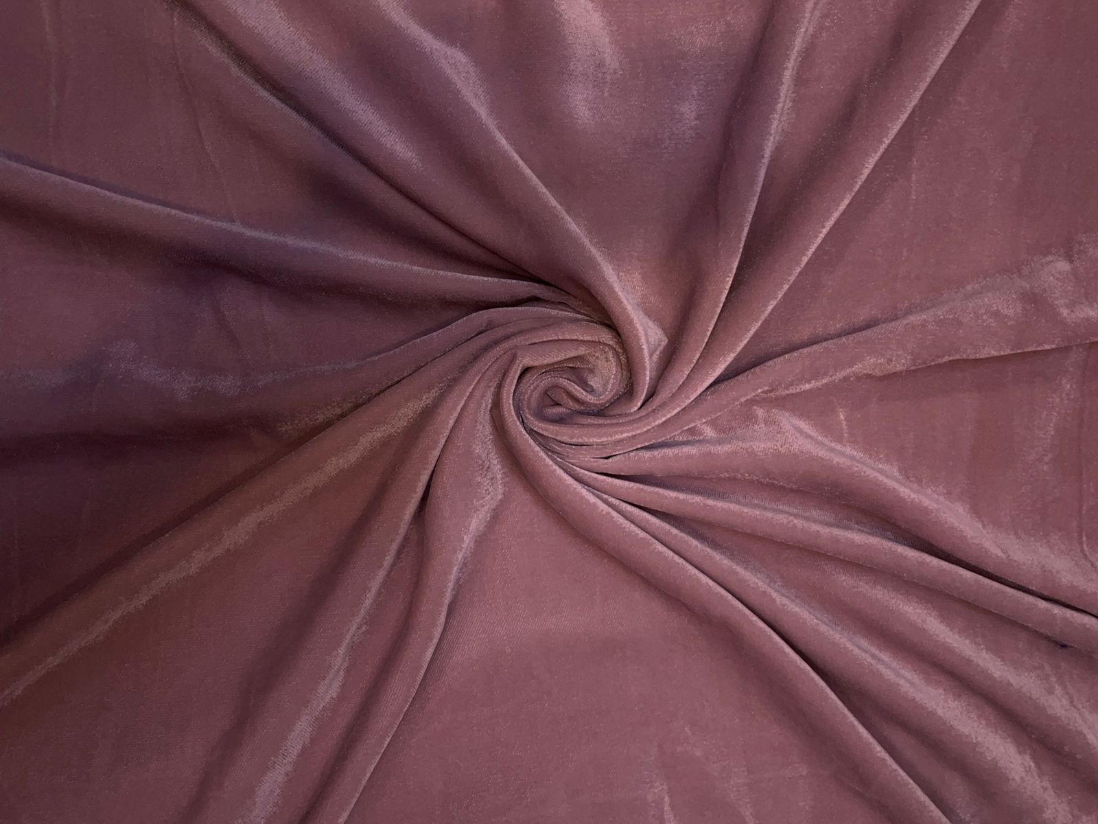 Dusty Rose Pink Plain 9000 Velvet Fabric KTEX