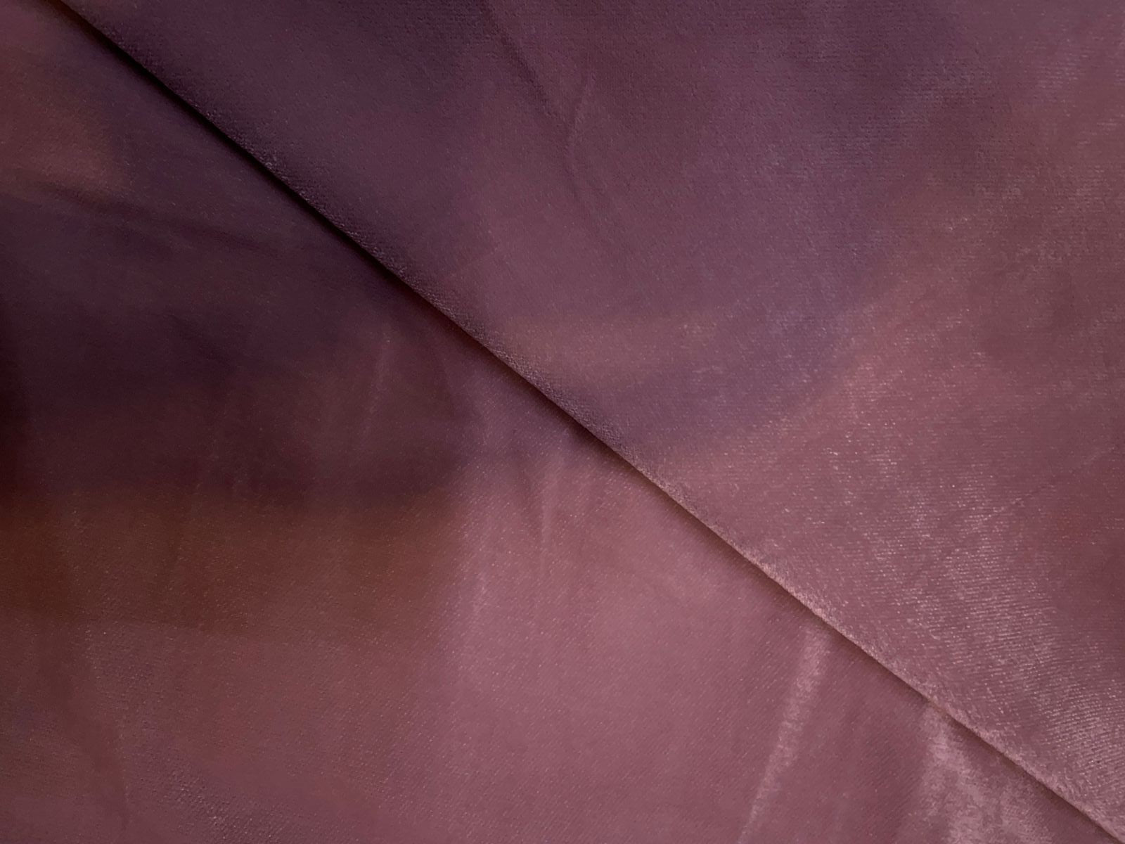 Dusty Rose Pink Plain 9000 Velvet Fabric KTEX