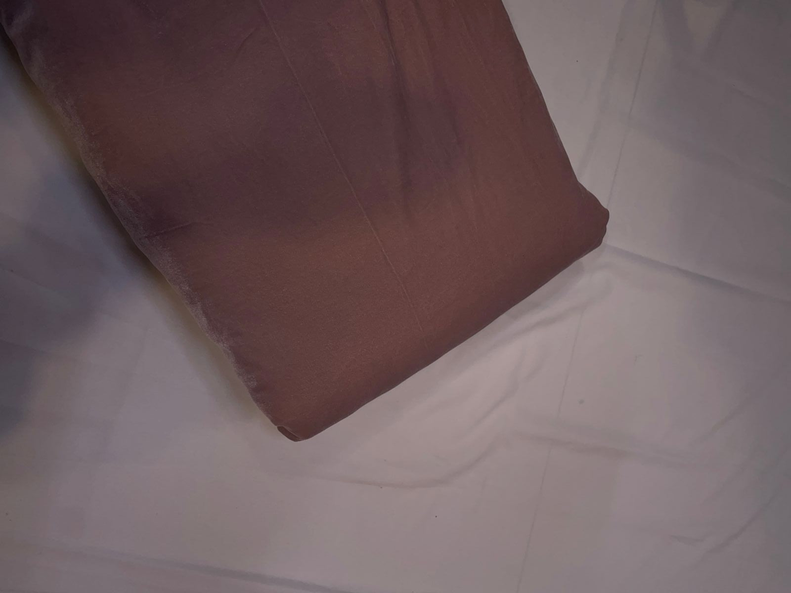 Dusty Rose Pink Plain 9000 Velvet Fabric KTEX