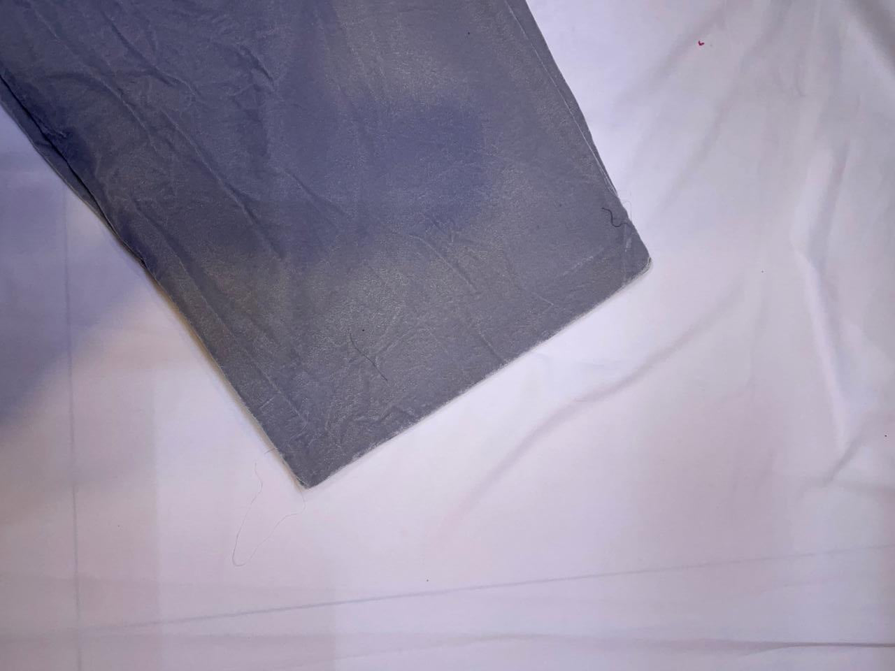 Light Grey Plain Velvet Fabric KTEX