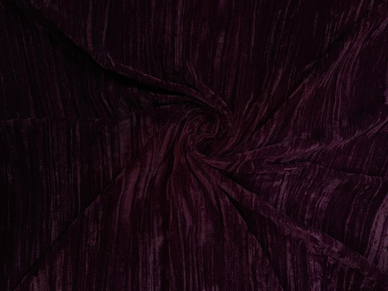 Purple Crush Velvet Fabric KTEX