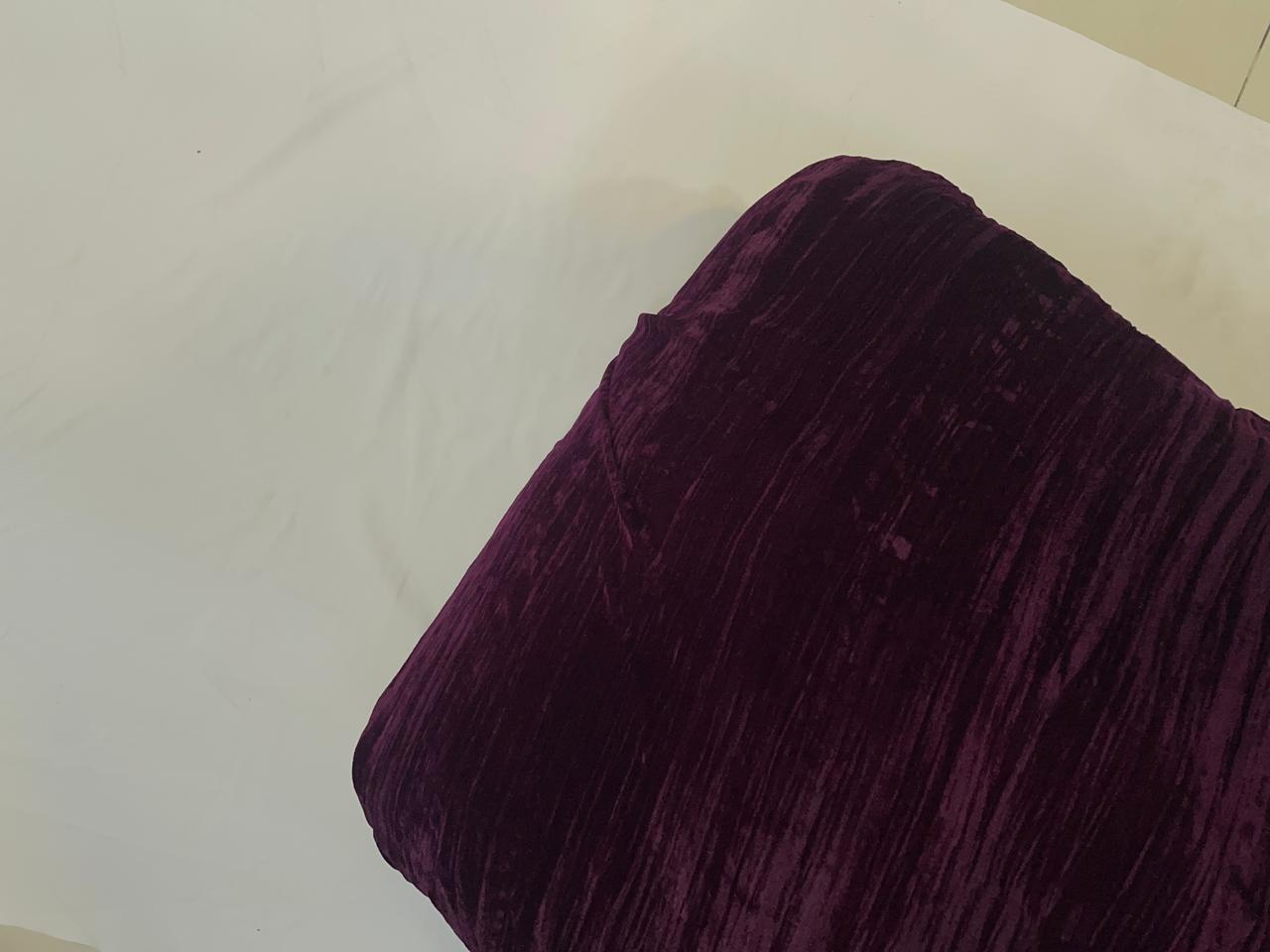 Purple Crush Velvet Fabric KTEX