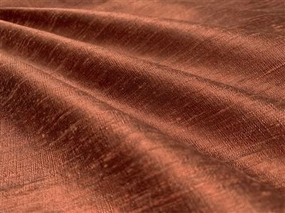 Brown Plain Bangalore Raw Silk Fabric Fabric Cart