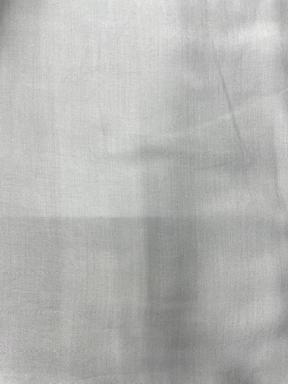 KSJ - White Plain Dyeable Modal Satin Fabric (Per Meter - 119) - Kapda Shop
