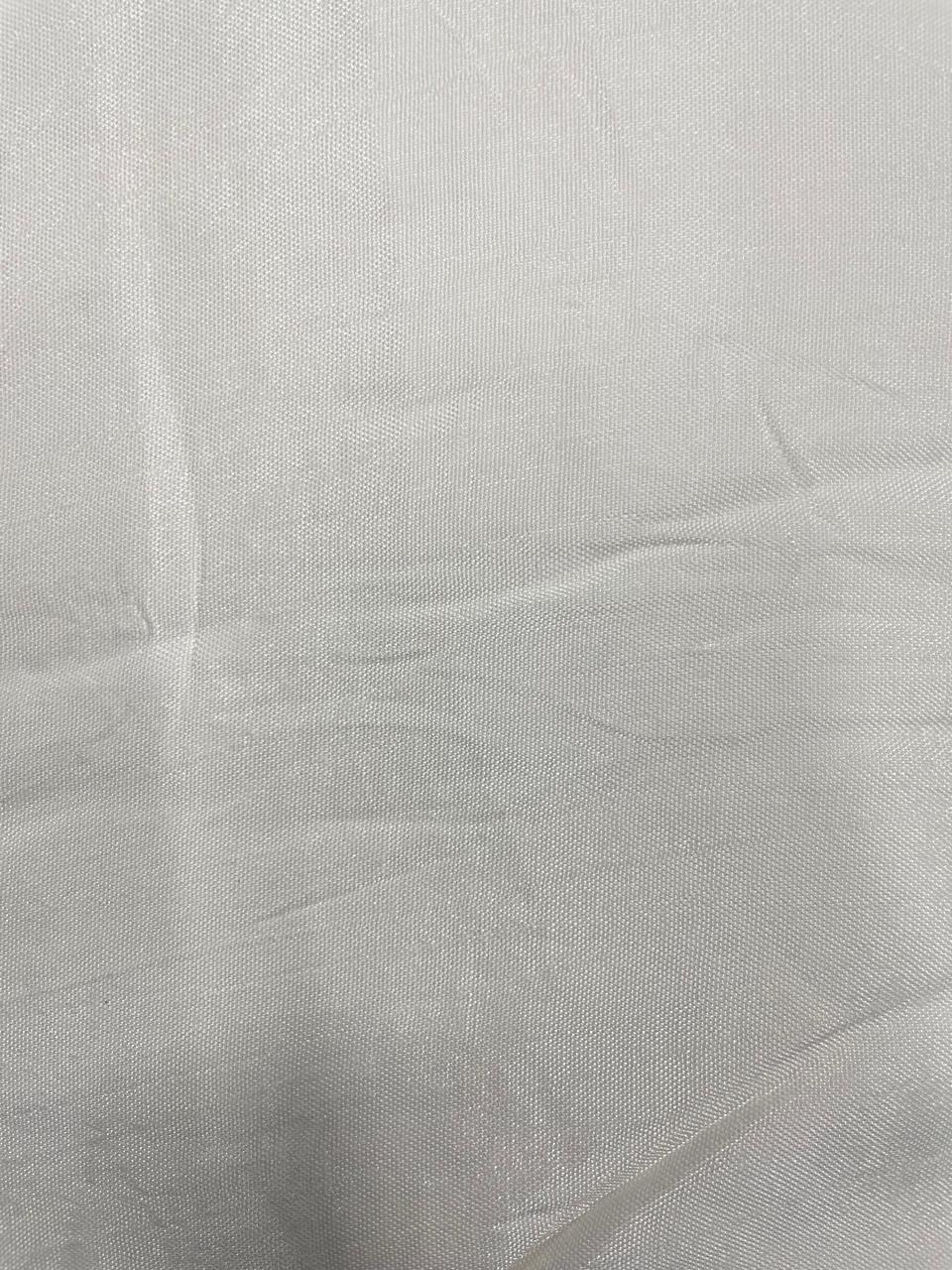 KSJ - White Plain Shantoon 10KgFabric (Per Meter - 49) - Kapda Shop