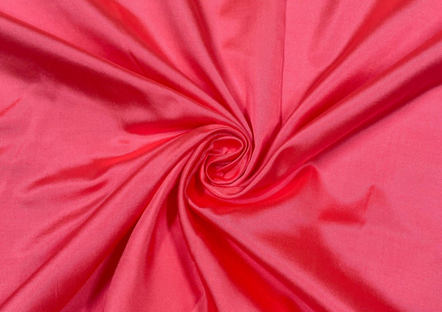 Pink Plain Pure Satin Silk Fabric - Kapda Shop