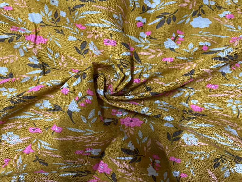 Printed Imported Cotton Fabric