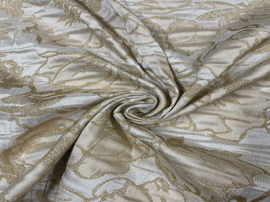 Semi Brocade Viscose Fabric