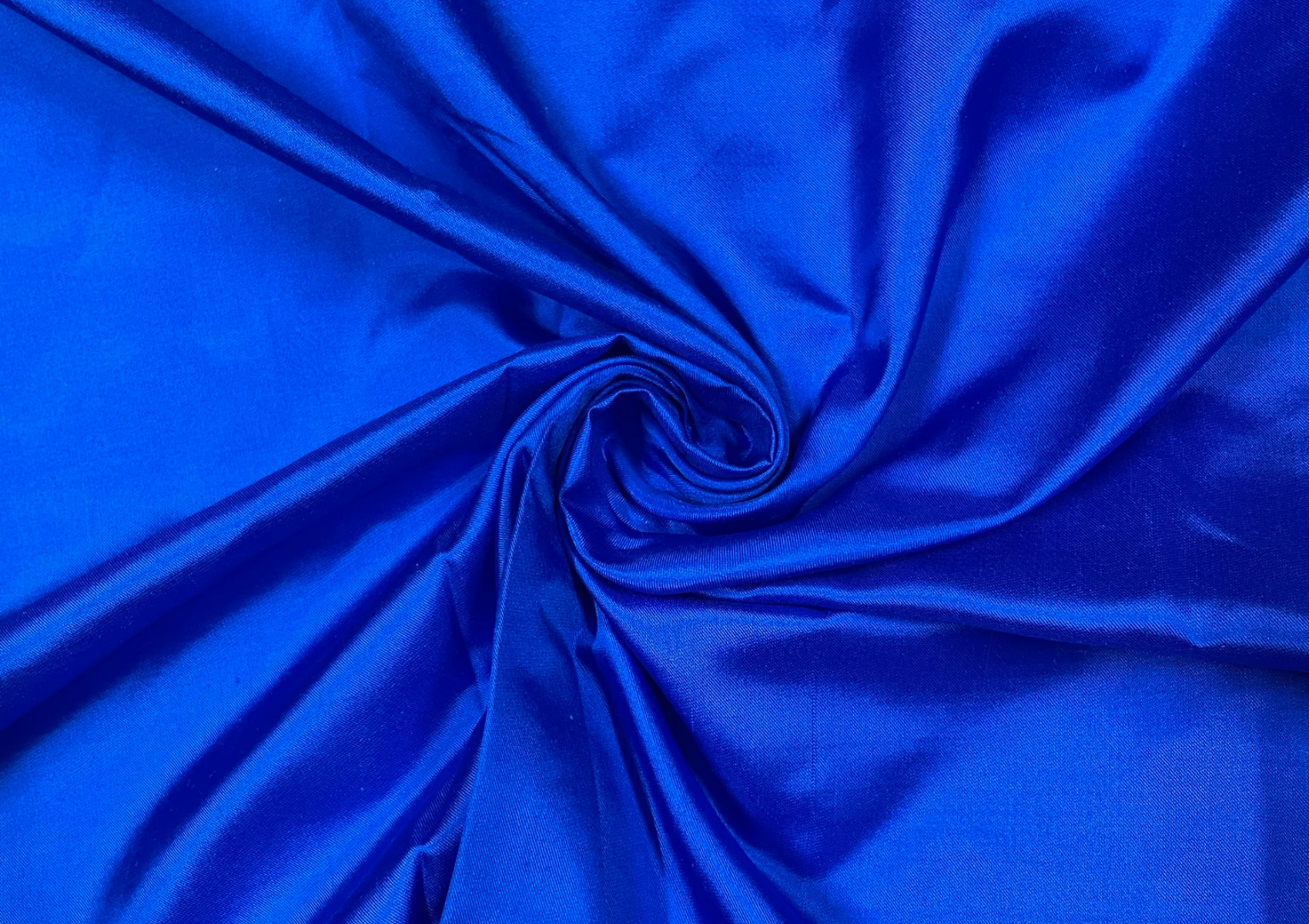 Dark Blue Plain Pure Satin Silk Fabric - Kapda Shop