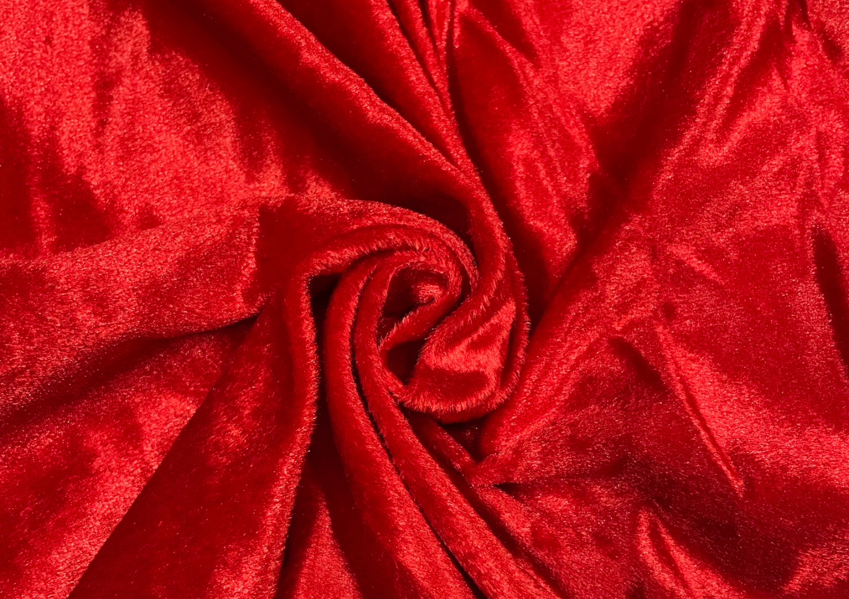 Red Velvet Imported Fabric